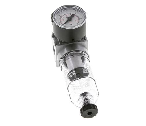 Filter-Regelaar G1/4'' 1450l/min 0,1-3,0bar/1-44psi 40 mm Manometer Multifix 0