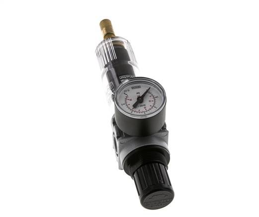 Filter-Regelaar G1/4'' 1450l/min 0,1-3,0bar/1-44psi 40 mm Manometer Multifix 0
