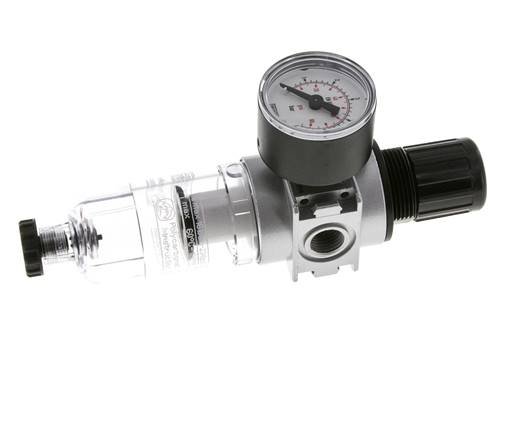 Filter-Regelaar G1/4'' 1450l/min 0,1-3,0bar/1-44psi 40 mm Manometer Multifix 0