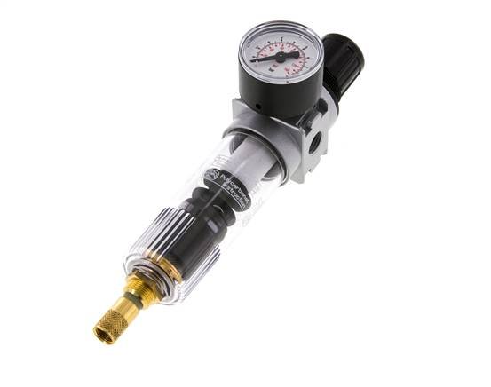 Filter-Regelaar G1/4'' 1450l/min 0.2-6.0bar/3-87psi 40 mm Manometer Multifix 0