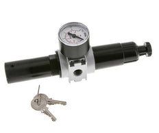 Filter-Regelaar G1/4'' 1450l/min 0,1-3,0bar/1-44psi 40 mm Manometer Cilinderlock Multifix 0