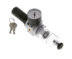 Filter-Regelaar G1/8'' 1450l/min 0,1-3,0bar/1-44psi 40 mm Manometer Cilinderlock Multifix 0