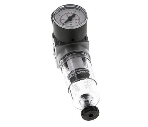 Filter-Regelaar G1/8'' 1450l/min 0,5-10,0bar/7-145psi 40 mm Manometer Multifix 0