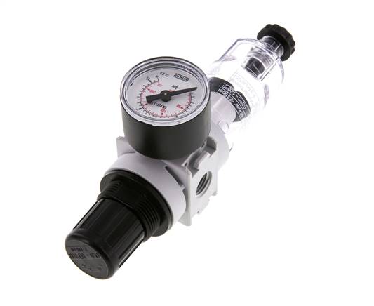 Filter-Regelaar G1/4'' 700l/min 0,1-3,0bar/1-44psi 40 mm Manometer Multifix 0