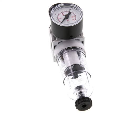 Filter-Regelaar G1/4'' 700l/min 0,5-10,0bar/7-145psi 40 mm Manometer Multifix 0
