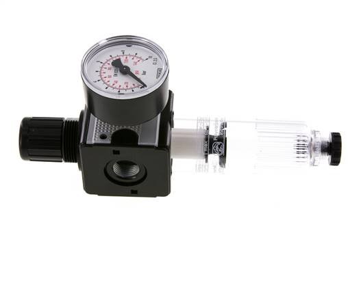 Filter-Regelaar G3/8'' 1600l/min 0.2-6.0bar/3-87psi Multifix 1