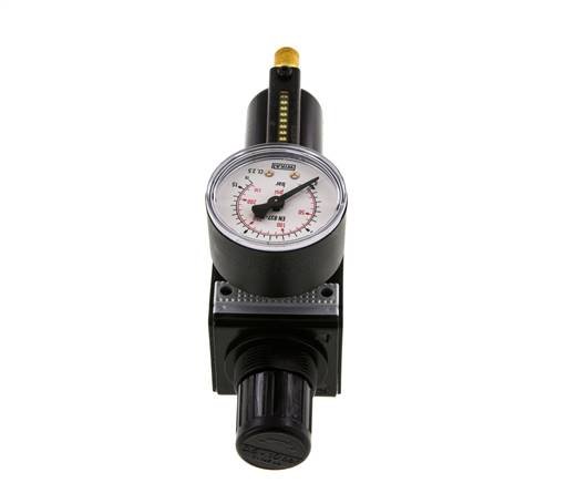 Filter-Regulator G3/8'' 1600l/min 0.5-10.0bar/7-145psi Auto Metal Multifix 1