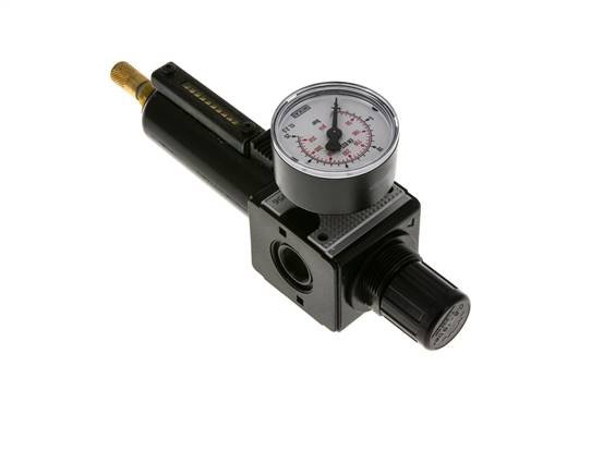 Filter-Regelaar G3/8'' 1600l/min 0.5-16.0bar/7-232psi Multifix 1