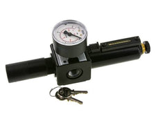 Filter-Regulator G3/8'' 1600l/min 0.5-10.0bar/7-145psi Semi-Auto Cilinder Vergrendeling Metaal Multifix 1