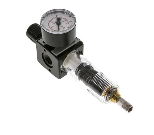 Filter-Regelaar G3/8'' 1600l/min 0,5-10,0bar/7-145psi Multifix 1