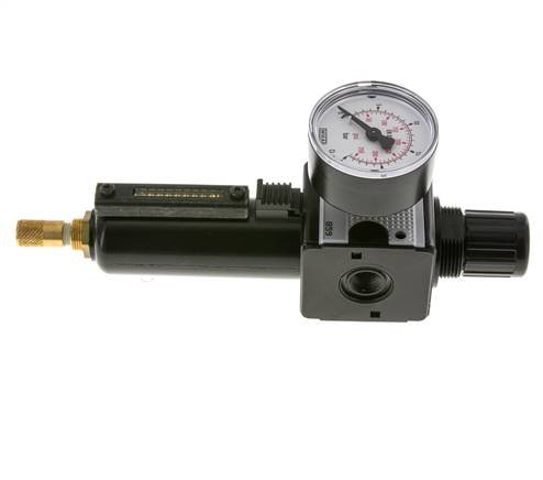Filter-Regelaar G1/4'' 1600l/min 0.5-16.0bar/7-232psi Multifix 1