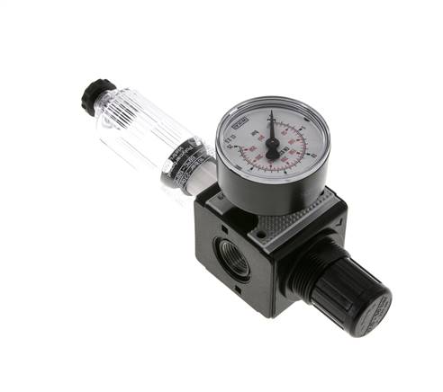 Filter-Regelaar G3/8'' 1600l/min 0.5-16.0bar/7-232psi Multifix 1