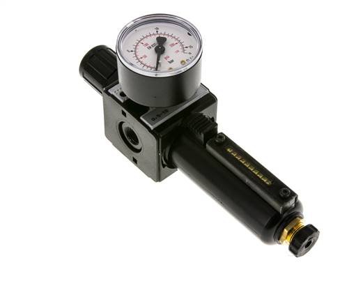 Filter-Regelaar G1/4'' 1600l/min 0.5-10.0bar/7-145psi Multifix 1