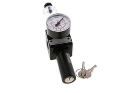 Filter-Regelaar G1/4'' 1600l/min 0.2-6.0bar/3-87psi Cilinderlock Multifix 1