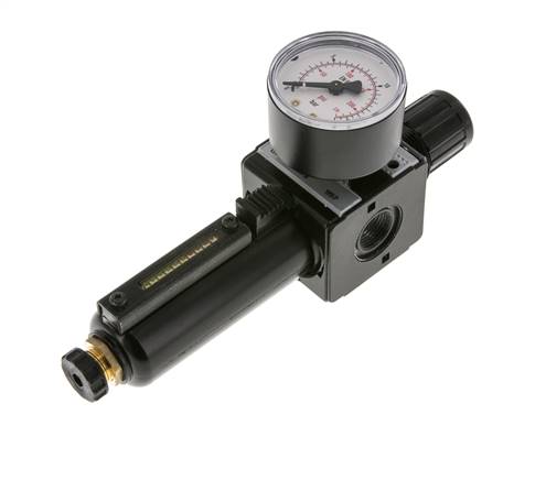 Filter-Regelaar G3/8'' 1600l/min 0,5-10,0bar/7-145psi Multifix 1