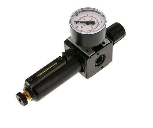 Filter-Regelaar G1/4'' 1600l/min 0.5-10.0bar/7-145psi Multifix 1
