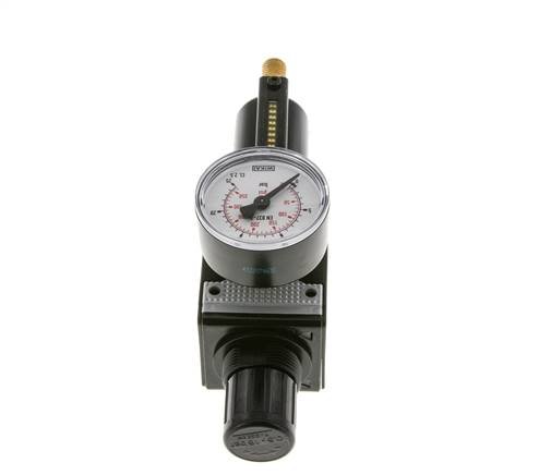 Filter-Regelaar G1/4'' 1600l/min 0.5-16.0bar/7-232psi Multifix 1