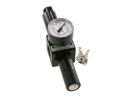 Filter-Regulator G3/8'' 1600l/min 0.5-10.0bar/7-145psi Semi-Auto Cilinder Vergrendeling Metaal Multifix 1