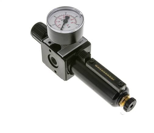Filter-Regelaar G1/4'' 1600l/min 0.5-16.0bar/7-232psi Multifix 1