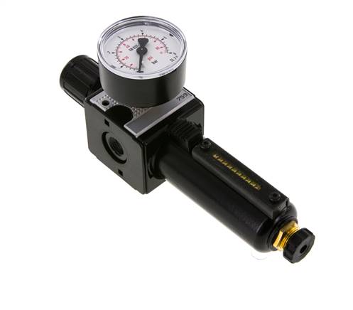 Filter-Regelaar G1/4'' 1600l/min 0.1-3.0bar/1-44psi Multifix 1