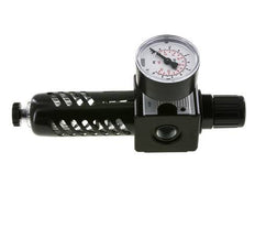 Filter-Regulator G3/8'' 1600l/min 0.2-6.0bar/3-87psi Semi-Auto Beschermende Kooi Polycarbonaat Multifix 1