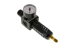Filter-Regulator G3/8'' 1600l/min 0.5-10.0bar/7-145psi Auto Beschermende Kooi Polycarbonaat Multifix 1