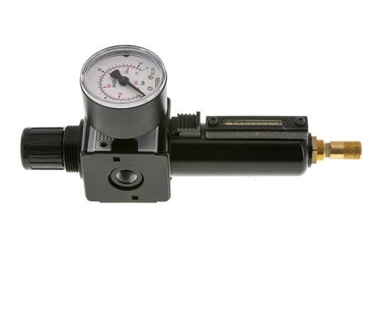 Filter-Regelaar G1/4'' 1600l/min 0.5-10.0bar/7-145psi Multifix 1