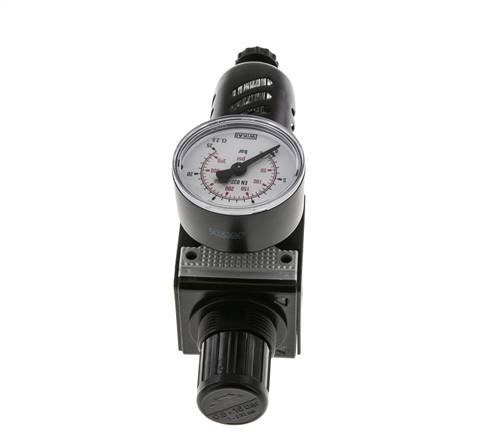 Filter-Regelaar G3/8'' 1600l/min 0,5-16,0bar/7-232psi Beschermkooi Multifix 1