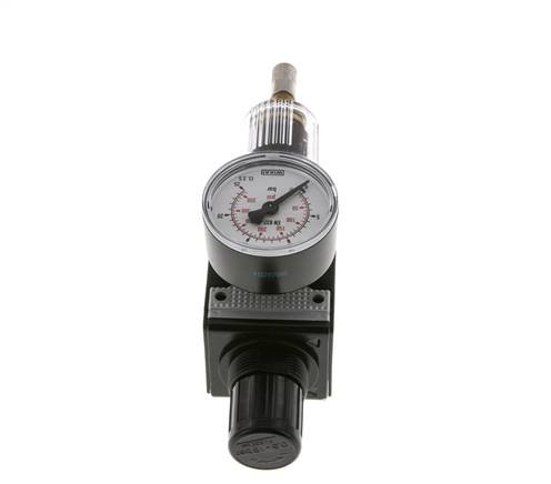 Filter-Regelaar G1/4'' 1600l/min 0.5-16.0bar/7-232psi Multifix 1