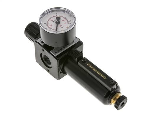 Filter-Regelaar G3/8'' 1600l/min 0,5-10,0bar/7-145psi Multifix 1
