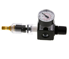 Filterregelaar G3/8'' 1600l/min 0.2-6.0bar/3-87psi Auto Polycarbonaat Multifix 1