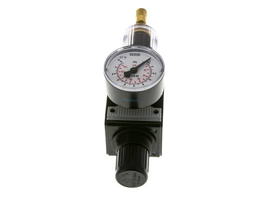 Filter-Regelaar G1/4'' 1600l/min 0.2-6.0bar/3-87psi Multifix 1
