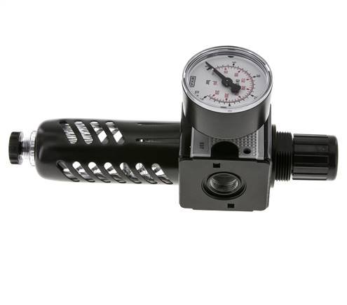 Filter-Regelaar G3/8'' 1600l/min 0,5-16,0bar/7-232psi Beschermkooi Multifix 1