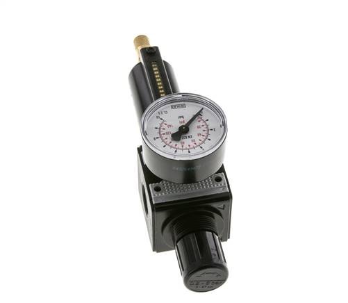 Filter-Regelaar G1/4'' 1600l/min 0.2-6.0bar/3-87psi Multifix 1