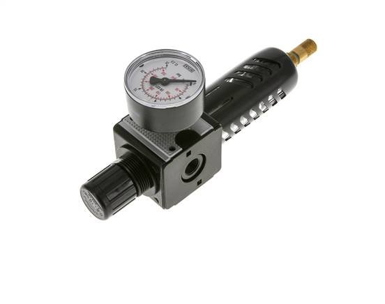 Filter-Regelaar G1/4'' 1600l/min 0,5-16,0bar/7-232psi Beschermkooi Multifix 1