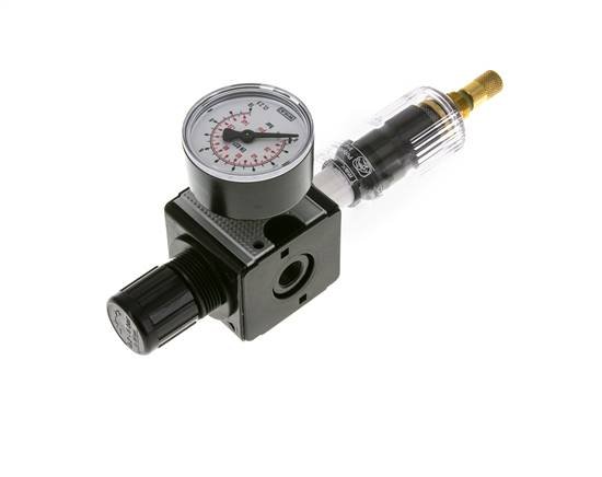 Filter-Regelaar G1/4'' 1600l/min 0.2-6.0bar/3-87psi Multifix 1