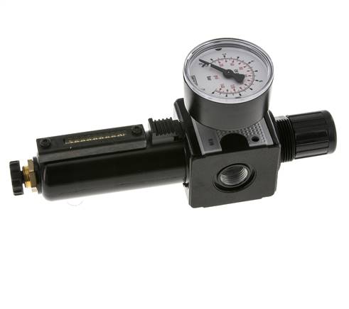 Filter-Regulator G3/8'' 1600l/min 0.2-6.0bar/3-87psi Semi-Auto Metal Multifix 1