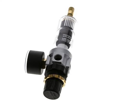 Filter-Regelaar G1/4'' 350l/min 0,5-10,0bar/7-145psi Standard 0