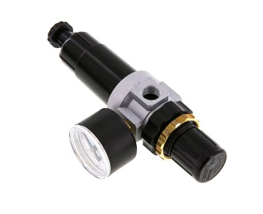 Filter-Regelaar G1/4'' 350l/min 0.5-16.0bar/7-232psi Standard 0