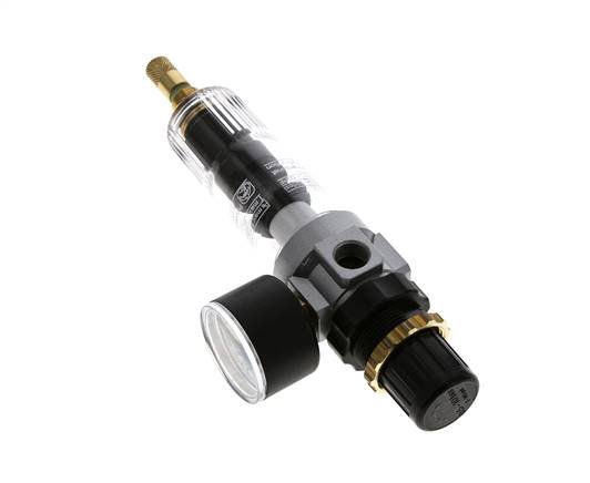 Filter-Regelaar G1/4'' 350l/min 0,5-10,0bar/7-145psi Standard 0