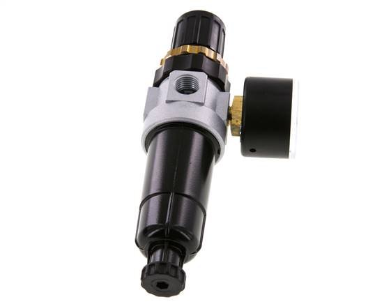 Filter-Regelaar G1/4'' 350l/min 0,5-10,0bar/7-145psi Standard 0