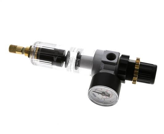 Filter-Regelaar G1/4'' 350l/min 0,5-10,0bar/7-145psi Standard 0