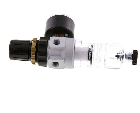 Filter-Regelaar G1/8'' 350l/min 0,5-10,0bar/7-145psi Standard 0