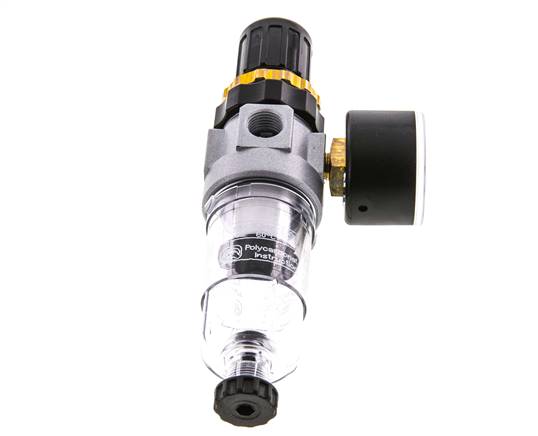 Filter-Regelaar G1/4'' 350l/min 0.5-16.0bar/7-232psi Standard 0