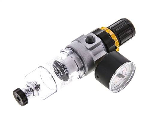 Filter-Regelaar G1/4'' 350l/min 0.5-3.0bar/7-44psi Standard 0