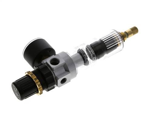 Filter-Regelaar G1/4'' 350l/min 0,5-10,0bar/7-145psi Standard 0
