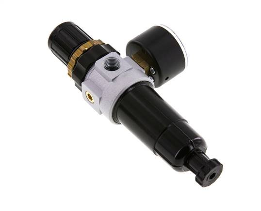 Filter-Regelaar G1/4'' 350l/min 0,5-10,0bar/7-145psi Standard 0