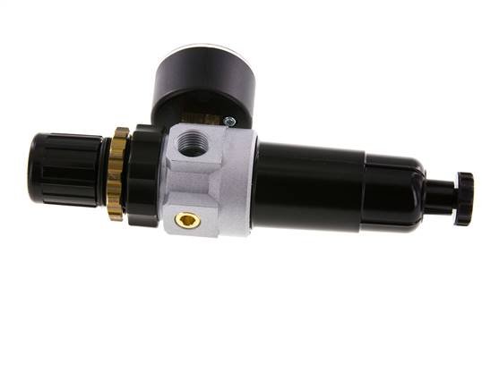 Filter-Regelaar G1/4'' 350l/min 0,5-10,0bar/7-145psi Standard 0