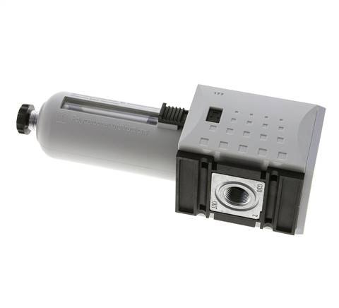 Filter 5microns G3/8'' 3500l/min Semi-Auto Polycarbonaat Futura 2
