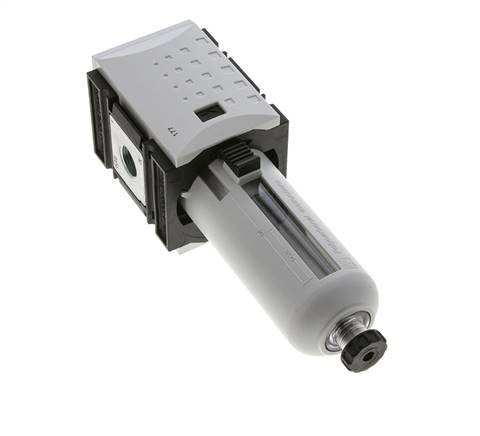 Filter 5microns G3/8'' 3500l/min Semi-Auto Polycarbonaat Futura 2